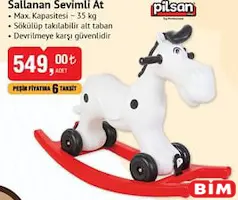 PİLSAN SALLANAN SEVİMLİ AT